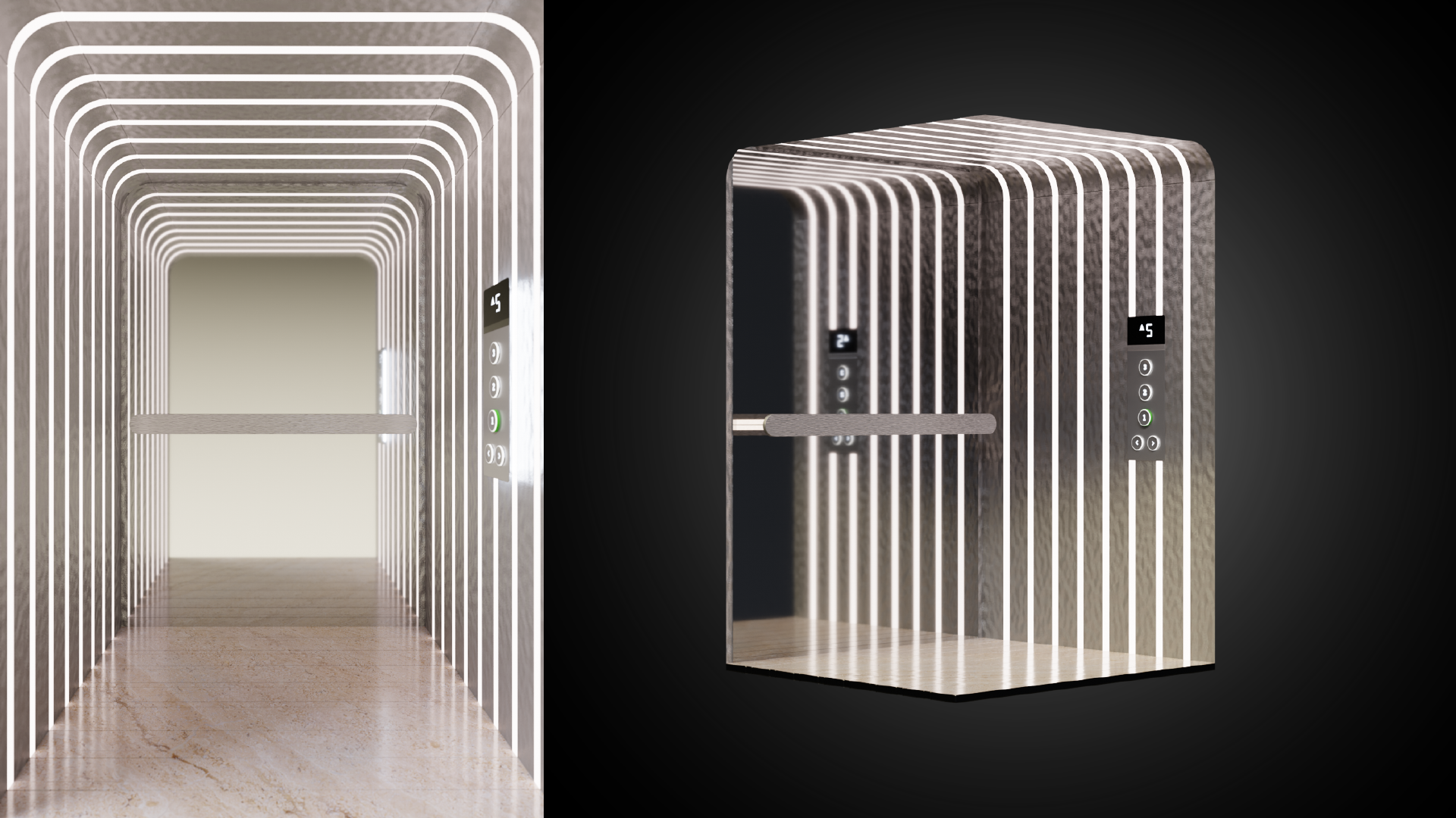 Loop elevator concept render